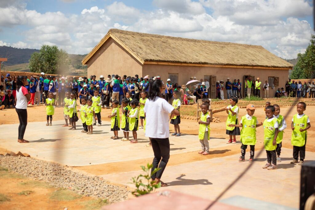 Madagascar Hilfe et FPTSD - Inauguration EPP Ambatombohangy